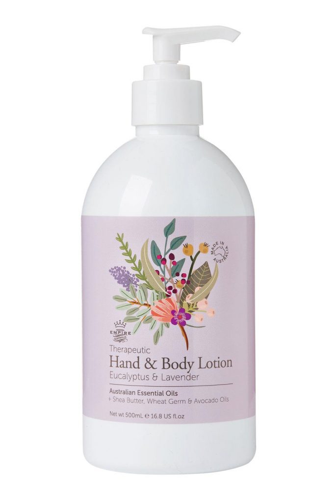 Eucalyptus & Lavender Hand & Body Lotion 500ml Empire Bath and Body